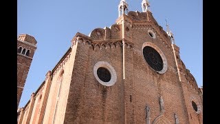 Basilica of Santa Maria Gloriosa Dei Frari Tour Venice  Italy [upl. by Fonville628]