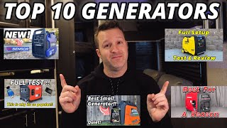 TOP 10 GENERATORS IN 10 MIN Reviewed amp Tested [upl. by Tranquada]