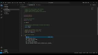 ● question8 C Visual Studio Code 2024 [upl. by Teufert677]