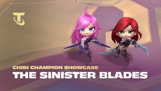 The Sinister Blades  Chibi Champion Showcase  Teamfight Tactics [upl. by Ellennod]