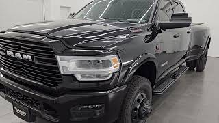 2020 RAM 3500 LARAMIE LEVEL 1 HO CUMMINS DIESEL AISIN BLACK JOSE SPECIAL WALKAROUND 14735Z SOLD [upl. by Christel]