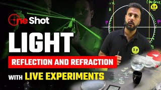 Light Reflection and Refraction with Experiment Class 10 Science One Shot  Ashu Sir Science and Fun [upl. by Alejo]