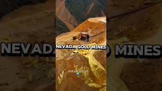 World largest production in gold USA Nevada mine ansune rahsay gold minecraft youtube shortvideo [upl. by Oirasec]