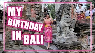 MY BIRTHDAY IN BALI June 6 2019  saytioco [upl. by Tychon]