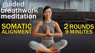 Guided Somatic Alignment Breathwork  Great Daily Meditation [upl. by Aikcin]