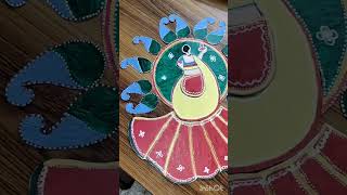 Card board rangoli [upl. by Yevol]