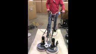 Rotovac Wide Track Bonnet Cleaning Encapsulation Demo [upl. by Narag]