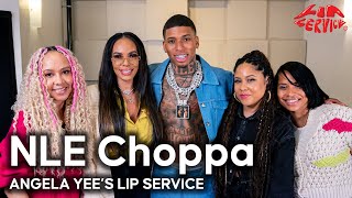 NLE Choppa Talks Holding Back Orgasms Reaction To quotSlut Me Outquot Multiple Partners  Lip Service [upl. by Repinuj394]