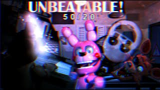 Ultimate Custom Night  5020 top 100 Max Mode Beaten [upl. by Neelak262]