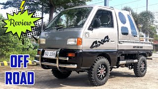 Off Road Suzuki Multicab Loaded Setup Review by Rayhan Megjidosha Davao [upl. by Hcab]