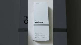 The Ordinary Glycolipid cream cleanser review theordinary skincare new review shorts [upl. by Nikolos26]