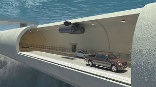 MegaProjekt in Norwegen Die ersten schwebenden UnterwasserTunnel weltweit [upl. by Ahtera]