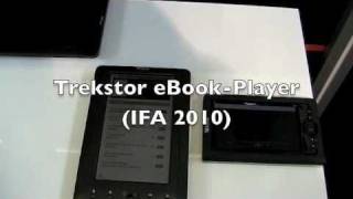 Trekstor eBookPlayer 7m IFA 2010 [upl. by Nalod738]