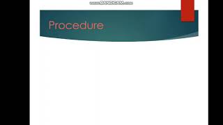 PROCEDURES IN LOGO  CHAPTER 5  REVISION [upl. by Cam71]