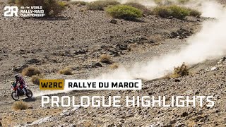 Prologue highlights  Rallye du Maroc 2024  W2RC [upl. by Eitac]