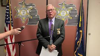 Sheriff gives press conference after fatal pedestrian crash at Walmart [upl. by Schlenger]