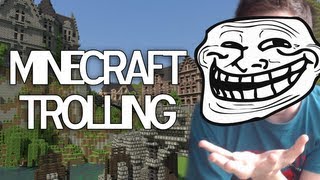 Minecraft Trolling  Mensen plagen in de server [upl. by Nayk]