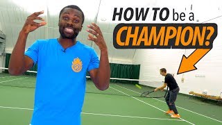 4 TIPS TO BECOME A CHAMPION TENNIS PLAYER [upl. by Nawat906]