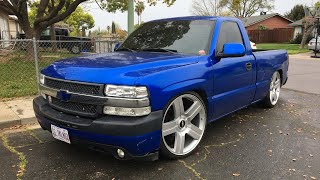 35 windshield tint amp 5 all around Silverado Single Cab [upl. by Haisi876]