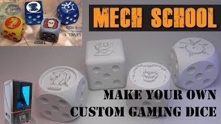 How to Make Your Own Custom Gaming Dice [upl. by Dranyl]