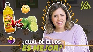 ¿Agua tibia con limón o vinagre de manzana  Vita Healthy amp Fit  Vita Vlog [upl. by Aelanej841]