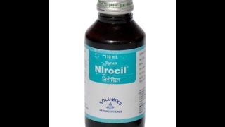 Solumiks Herbaceuticals Nirocil Syrup [upl. by Anileuqcaj]