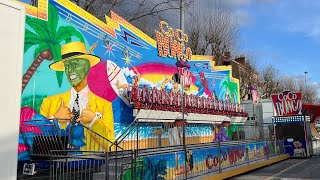 FOIRE des RAMEAUX 2024 Grenoble  Ep1 Montage des attractions 16 Mars 2024 [upl. by Sirromed]