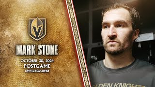 Mark Stone Postgame 1030 What We Didnt Take Care Of and A Bright Spot From The Loss [upl. by Enom]