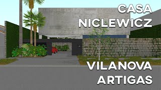 Casa Niclewicz Vilanova Artigas [upl. by Adnyleb]