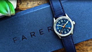 Farer Lander 4 36mm Review A Stunning Compact GMT [upl. by Milly372]