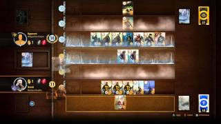 The Witcher 3 Wild Hunt  Gwent Strategy 13  Vs Nilfgaardian Nobleman x2 [upl. by Notsecnirp]