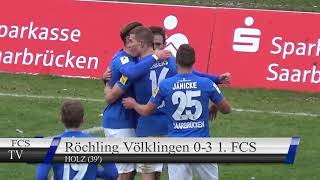 SV Röchling Völklingen  1 FC Saarbrücken  Spielzusammenfassung 22 Spieltag [upl. by Anne-Corinne]