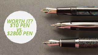 Worth It 10 vs 2800 Fountain Pen [upl. by Suolekcin]