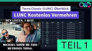 Terra Classic LUNC Überblick amp Wie Du LUNC Kostenlos vermehren kannst Teil 1 [upl. by Smaj]