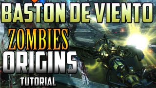 Bastón de Viento Todas las Piezas Black Ops 2 Zombies Origins DLC Apocalypse [upl. by Jempty]