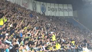 FENERBAHÇE OKUL AÇIK TRİBÜN Dilimde şarkıların gündüz gece [upl. by Nodyarb]