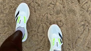 Adidas Boston 12  First Run Vlog [upl. by Helman88]