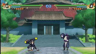 HIRUZEN VS OROCHIMARU  NARUTO X BORUTO ULTIMATE NINJA STORM CONNECTIONS  OFFLINE GAMES [upl. by Alegnad]