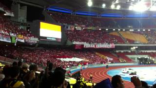 Malaysia vs Indonesia AFF Suzuki Cup 2012Indonesia National Anthem [upl. by Adamek87]