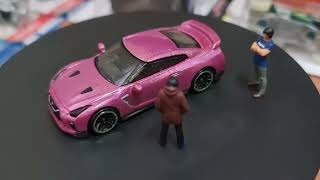 GTR R35  Hot wheels custom [upl. by Maxima742]