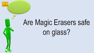 Are Magic Erasers Safe On Glass [upl. by Nauwaj386]