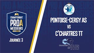 PRO A MESSIEURS  J3  PONTOISECERGY AS vs CCHARTRES [upl. by Rosco844]