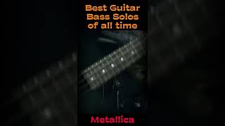 For Whom the Bell Tolls Cliff Burton Metallica Best Guitar Bass Solos of all time guitarbasssolos [upl. by Barbuto]