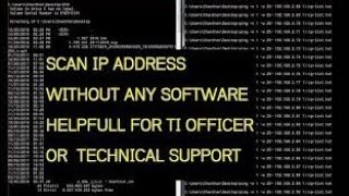 How to scan all IP Addresses in your LAN without any software  How To Find all devices IP With CMD [upl. by Darnoc46]