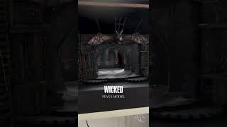 wicked wickedthemusical wickedmusical wickedmovie stagemodel musical broadway arianagrande [upl. by Yrokcaz]