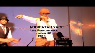 Abdifatah Yare 2013 Bilaneey kacgacaylku waa dab baxaaya oo bilalee Live Habeenkii Ciida London 2012 [upl. by Jarrow]