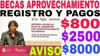 🎉BECA POR APROVECHAMIENTO 2500 CÓMO CUÁNDO Y DÓNDE PRIMARIA Y SECUNDARIA ☝️ [upl. by Loveridge]