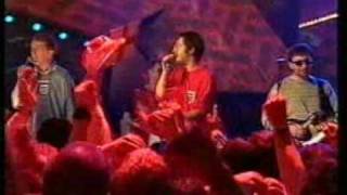 TFI Friday Skinner Baddiel and The Lightning Seeds Three Lions LIVE  EURO 96 [upl. by Edra686]