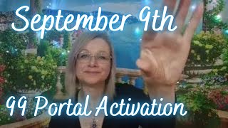 99 portal activation 9th September 2024 removing whats holding you back shungite crystal healing [upl. by Ecinad]