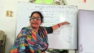 Class 9 conservation of mechanical energy for freely falling objectPhysics by Madam Ansari is live [upl. by Markowitz]